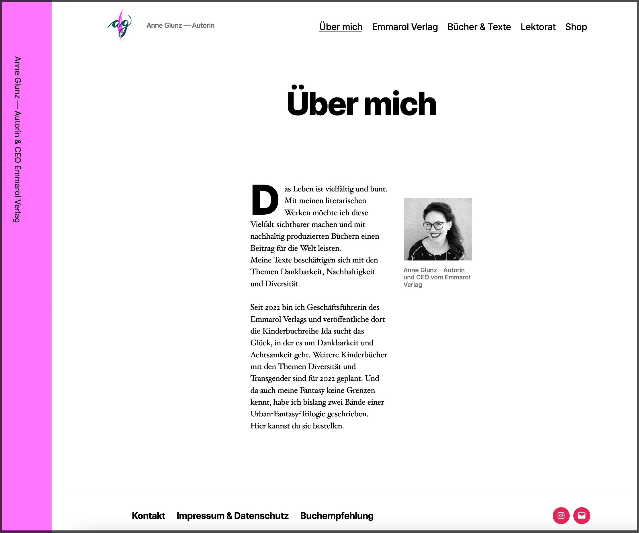 Webdesign & WordPress Webseite mit CSS